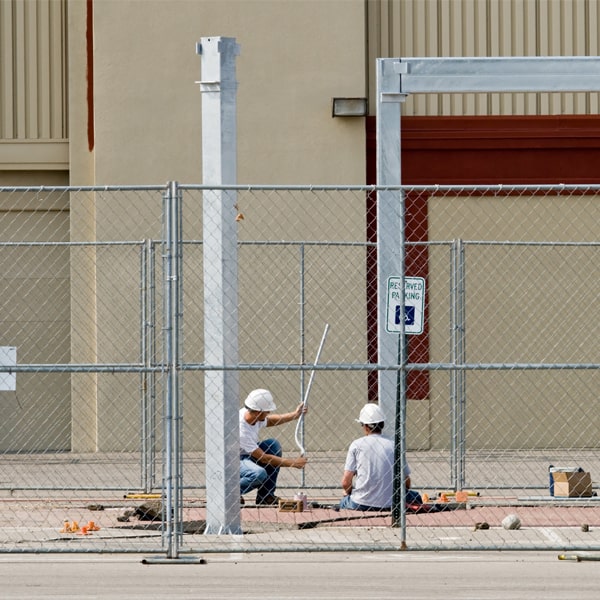 how much time can i rent the temporary fence for my construction site or event in Winfield